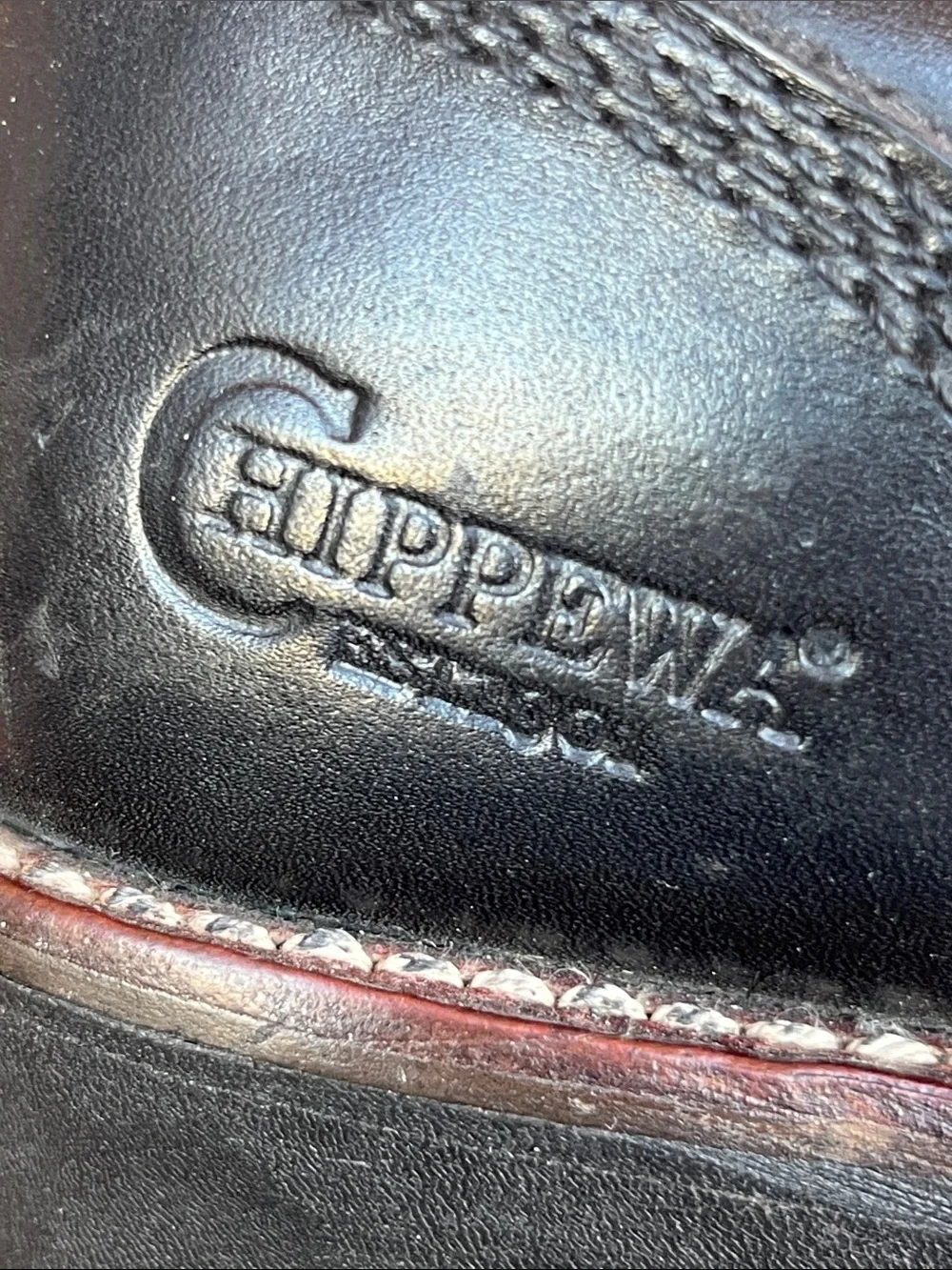 Chippewa 8- inch logger steel toe work boot